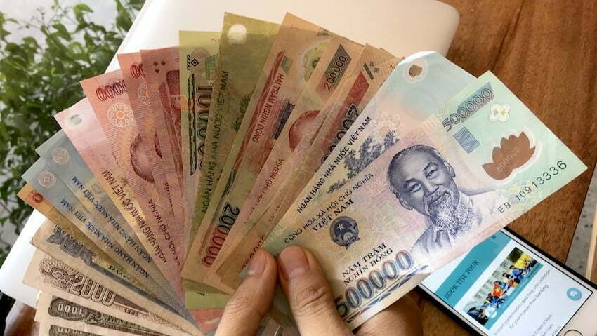 I soldi in Vietnam