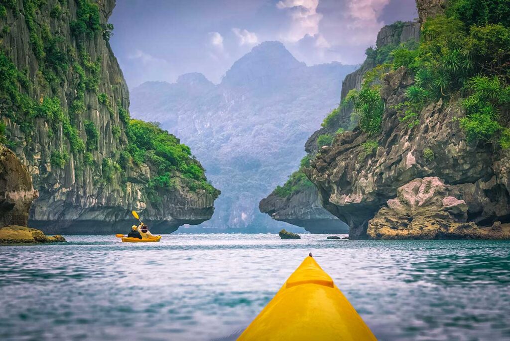 kayak in vietnam scopri i luoghi migliori